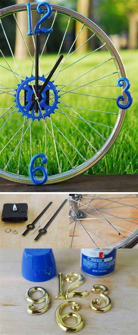 21 Brilliant DIY Ways of Reusing Old Bike Wheels - Amazing DIY, Interior & Home Design