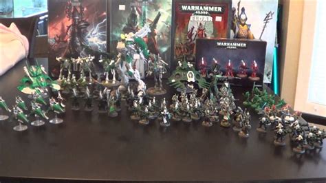 Eldar Codex Craftworlds, 6th, 7th, and my Biel Tan army - YouTube