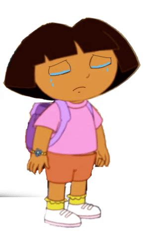 Dora the Explorer crying on Make a GIF