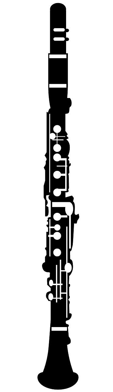 Clarinet silhouette - Free Vector Silhouettes | Creazilla in 2023 ...