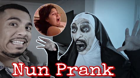 *BEST* "THE NUN" SCARE PRANK ON KIDS!!! - YouTube