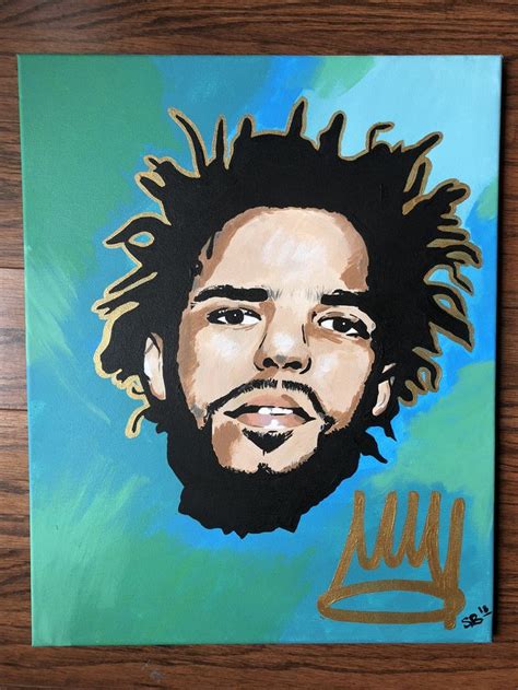 J Cole | J Cole Artwork | KOD | Hip Hop | Hip Hop Art | Fan Art | Celebrity Pop Art | Jermaine ...