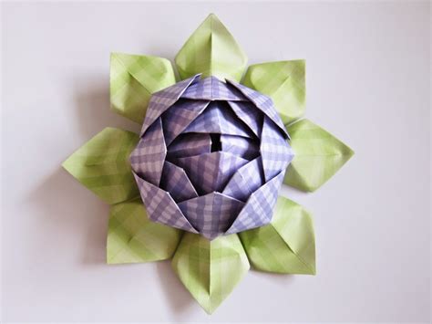 lotus flower origami ~ arts crafts ideas movement