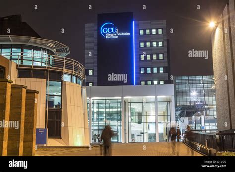 Glasgow Caledonian University Campus Stock Photo - Alamy