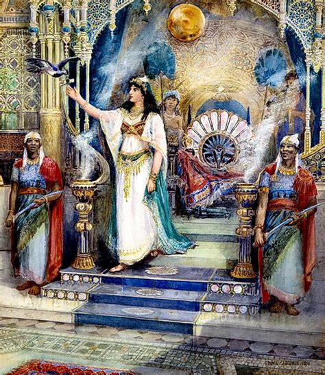 Queen of Sheba, 1896 | Historical art, Classic art, Oriental art