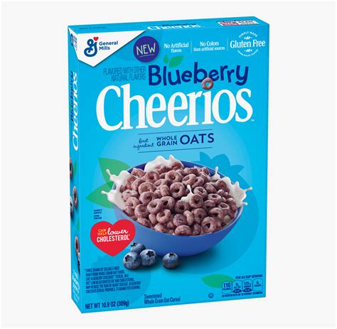 Blueberry Cheerios, HD Png Download - kindpng