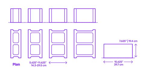 CMU Regular, Lintel Block Dimensions Drawings, 42% OFF