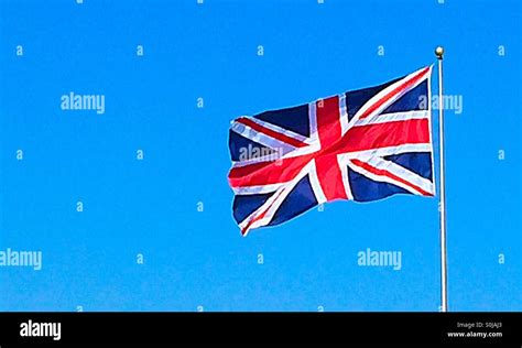 Flying the flag over Harbour Park Littlehampton Stock Photo - Alamy