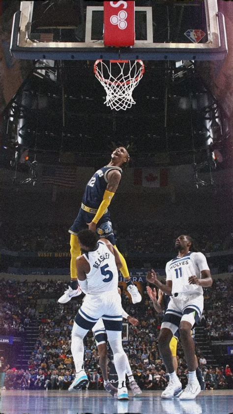 Ja Morant Poster 🤯📸 in 2022 | Ja morant style, Nba pictures, Best nba ...