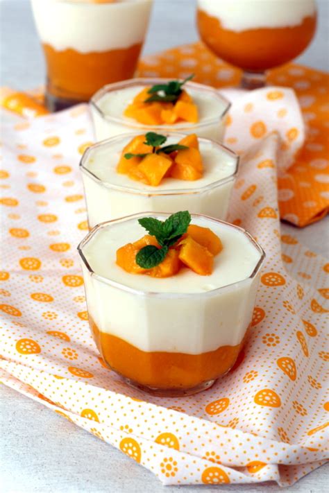 Mango Panna Cotta - Mango Dessert Recipes