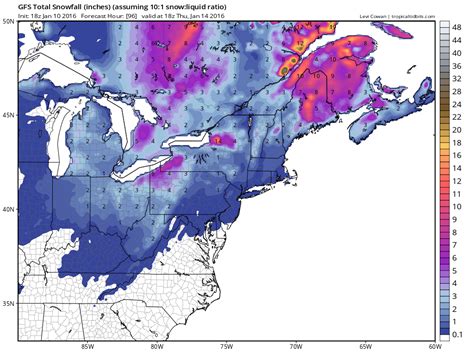 Snow Accumulation Forecasts - Weather Updates 24/7 by Meteorologist joe ...