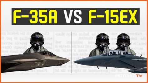 Infographic: How F-35A vs F-15EX Compared - YouTube