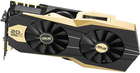 Asus unveils heavily-overclocked 20th Anniversary GTX 980 Gold Edition ...