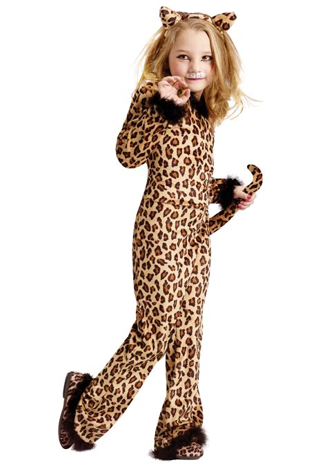 Girl's Pretty Leopard Costume | Kid's Animal Costumes