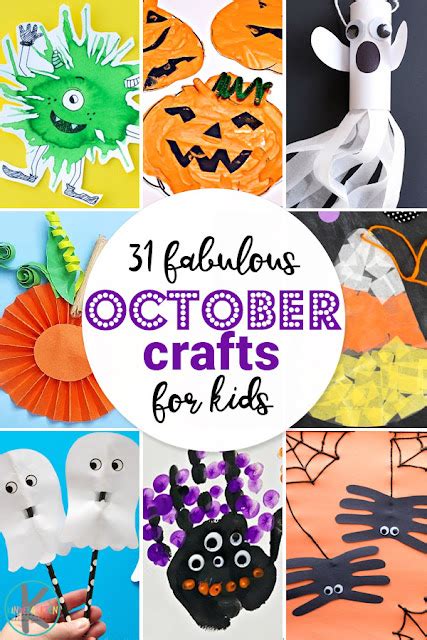 31 Fabulous October Crafts for Kids