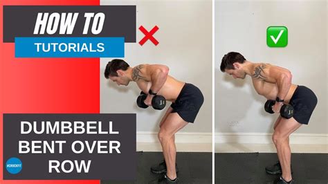 HOW TO: Dumbbell bent over row | #CrockFit - YouTube