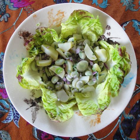 urban artichoke: Fava Bean Spring Salad