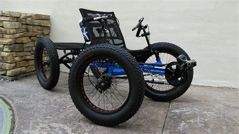 Utah Trikes - UTCustom Eco Quad SX Recumbent Quad