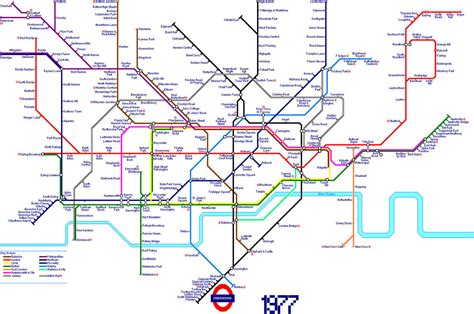 London Underground Map in 1977 by AndrewTiffin on DeviantArt