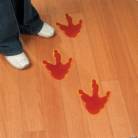 Dino-Mite Footprint Floor Decals | Oriental Trading