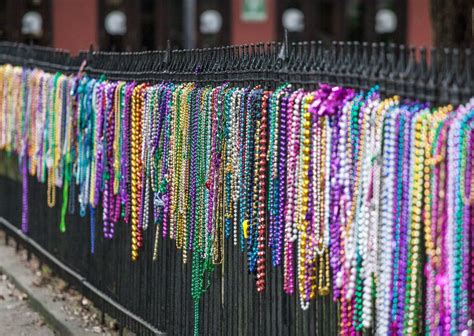 Mardi Gras beads create huge amounts of waste