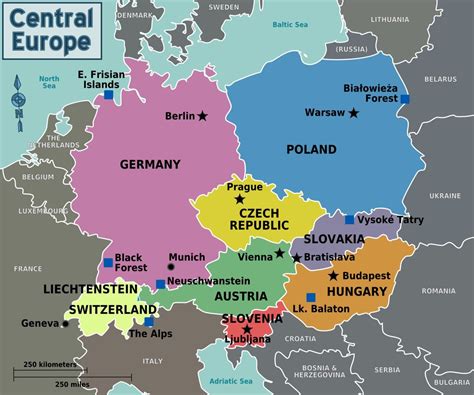 CENTRAL European countries | Central europe, Europe map, Europe