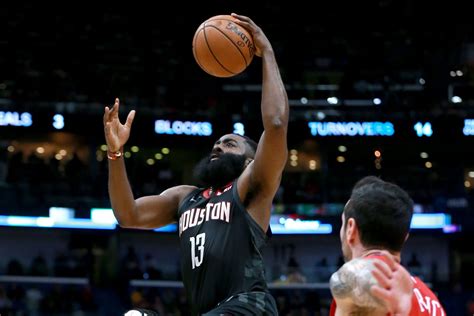 Rockets File Protest on James Harden's Dunk Against Spurs