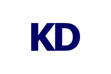 KD logo design | Illustrator Templates ~ Creative Market