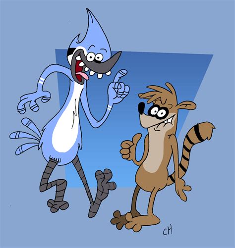 Mordecai And Rigby by Chopfe on DeviantArt