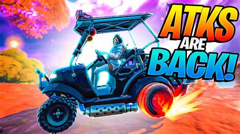 Golf Carts Are BACK In Fortnite! (Where To Find An ATK In Season 8) - Game videos