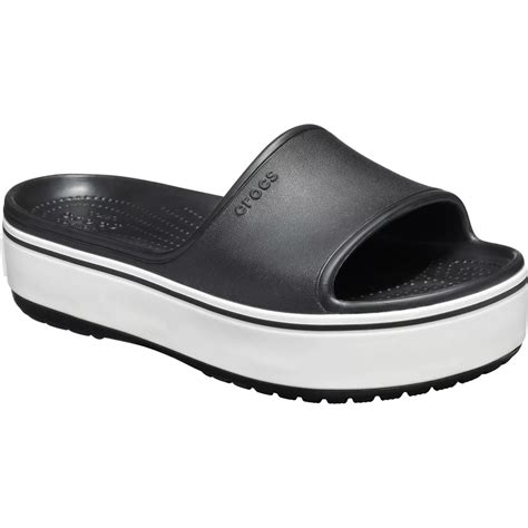 Crocs Women's Crocband Platform Slides | Flats | Shoes | Shop The Exchange