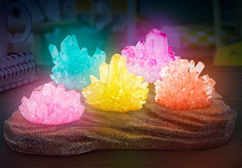 Grow your own Glow in the Dark Crystal Nightlight