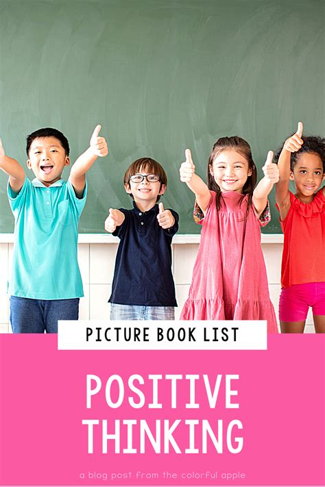 Picture Books about Positive Thinking Skills for Students