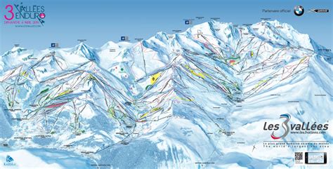 plan des pistes Brides Les Bains