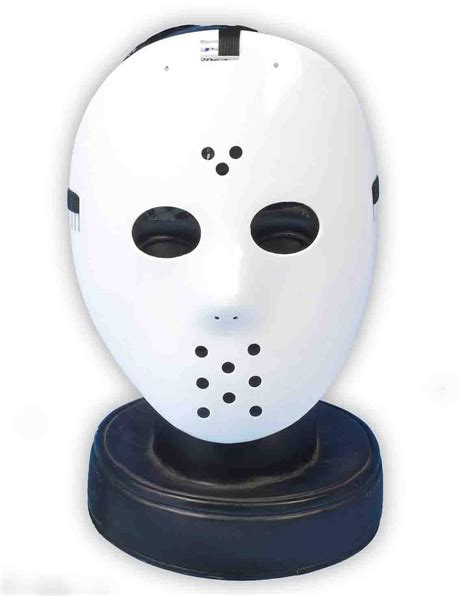 Halloween Hockey Mask (White): Amazon.co.uk: Toys & Games