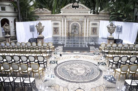 Ceremony | Versace Mansion Wedding | Miami Beach | Florida wedding venues, Versace mansion ...