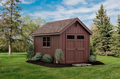 Shed Classic Brown 8x12 - The Shed Haus