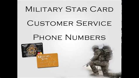 Military Star Card Customer Service Phone Numbers - YouTube