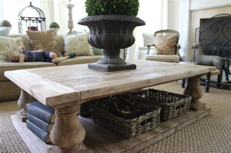 Restoration Hardware Balustrade Coffee Table - How To Blog