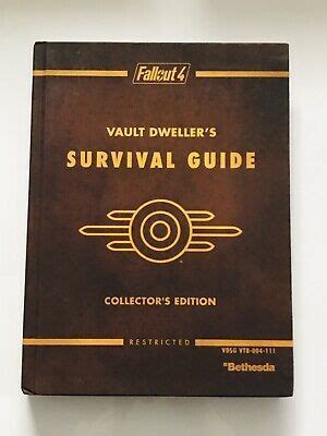 Fallout 4 Vault Dweller's Survival Guide Collector's Limited Edition | eBay Fallout 4 Vaults ...