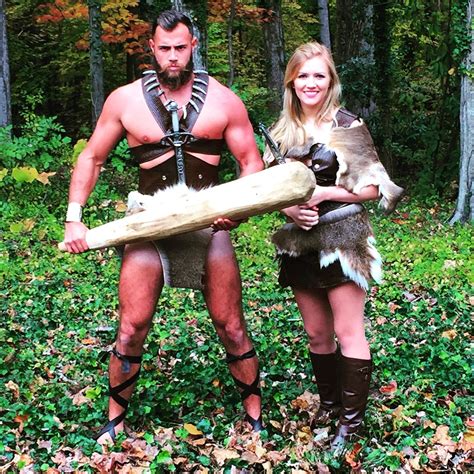 Conan the Barbarian and princess Valeria homemade Halloween costumes | Homemade halloween ...