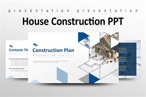 House Construction PPT | Presentation Templates ~ Creative Market