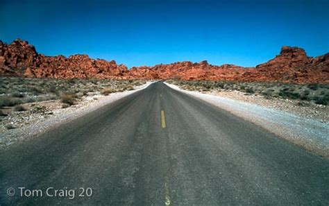 Las Vegas, Nevada, U.S.A. - Road Landscape in Desert, From… | Flickr