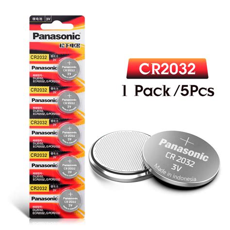 Panasonic CR2032 3V Lithium Coin Battery (Pack Of 4) | ubicaciondepersonas.cdmx.gob.mx