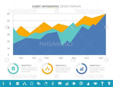 Area Chart Infographic - Download Graphics & Vectors