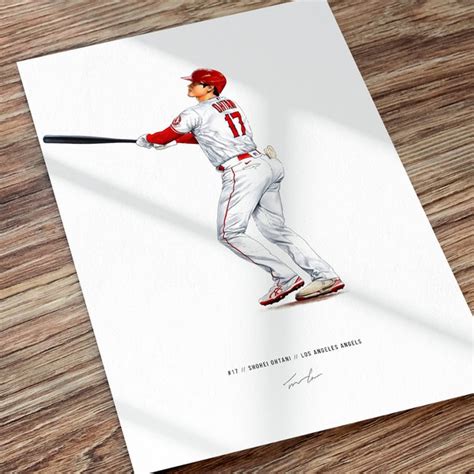 Shohei Ohtani Wall Art - Etsy