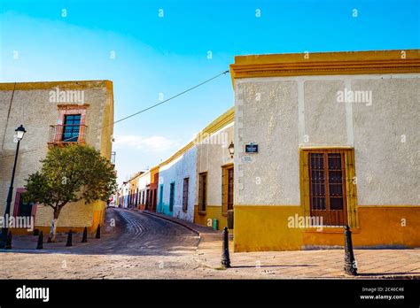 Historical Town Queretaro in Mexico Stock Photo - Alamy