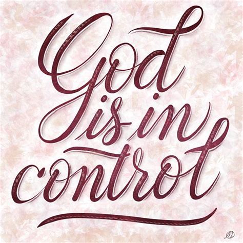 God is in Control PDF Instant Downloadinspirational Printhome Decorchristian Svgchristian Gifts ...