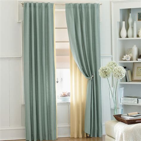 Double Window Curtain Ideas | Home Design Ideas