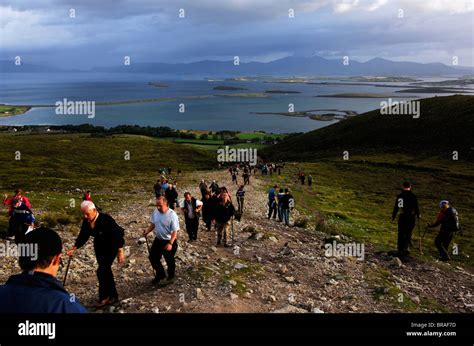 Croagh Patrick Pilgrimage, Co. Mayo, Ireland Stock Photo - Alamy